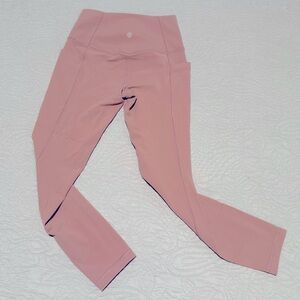 Athleta Women's Leggings in Peach